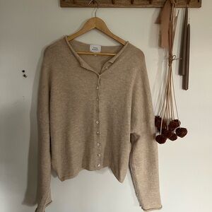 Things Between Oatmeal Cardigan